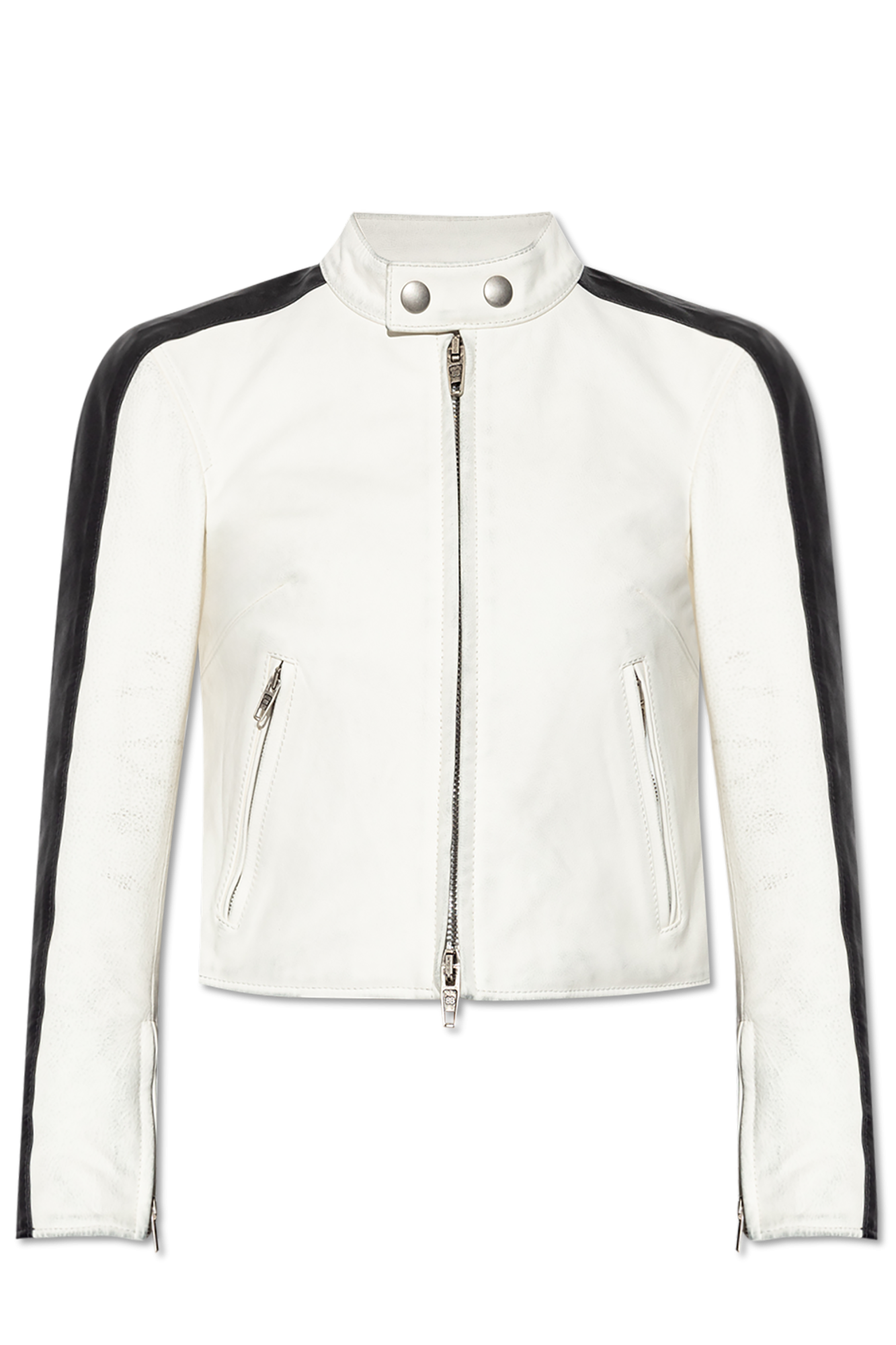 White Leather jacket Balenciaga Vitkac Canada